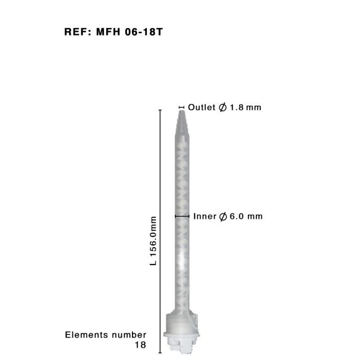 Mischer MFH 06-18T Helix, 1.1/2:1,