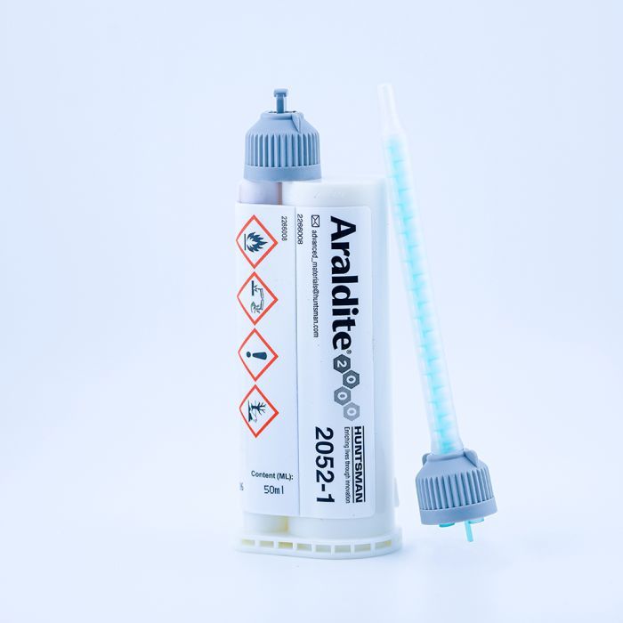Araldite® 2052-1 50ml 2-Komponenten-Methylmethacrylatklebstoff rot hohe Beständigkeit gegen Hitze und Chemikalien