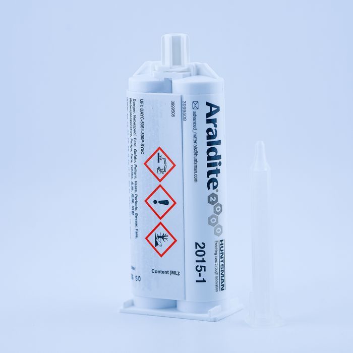 Araldite® 2015-1 50ml 2-component paste-like epoxy adhesive for dynamic loads with railroad standard EN45545-2