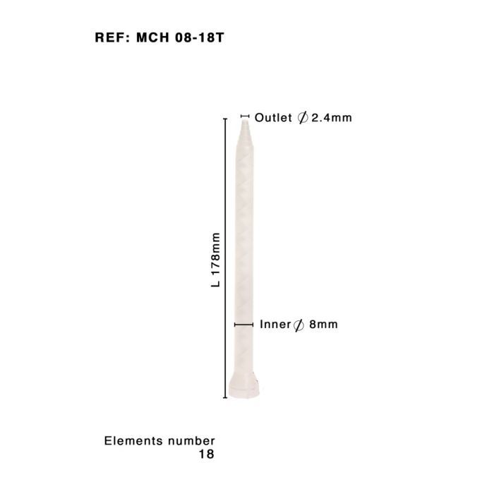 Mischer MCH 08-18T Helix, 1:1/2:1