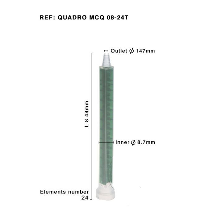 Mixer Quadro. MCQ 08-24T