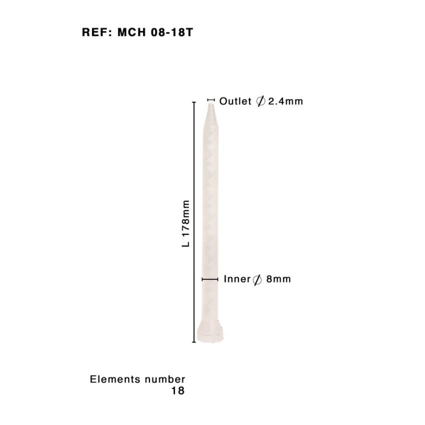 Mischer MCH 08-18T Helix, 1:1/2:1
