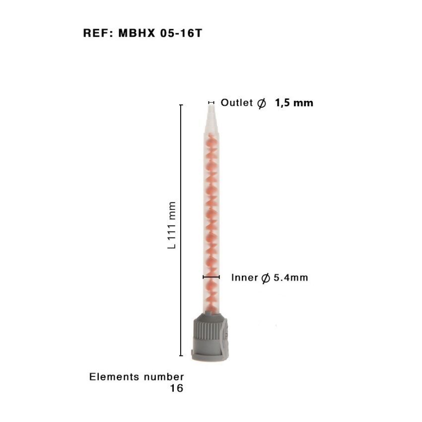 Mixer Helix, MBHX 05-16T, 4:1/10:1
