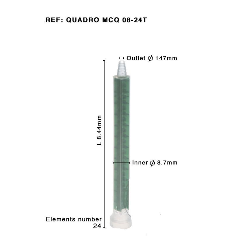 Mixer Quadro, MCQ 08-24T
