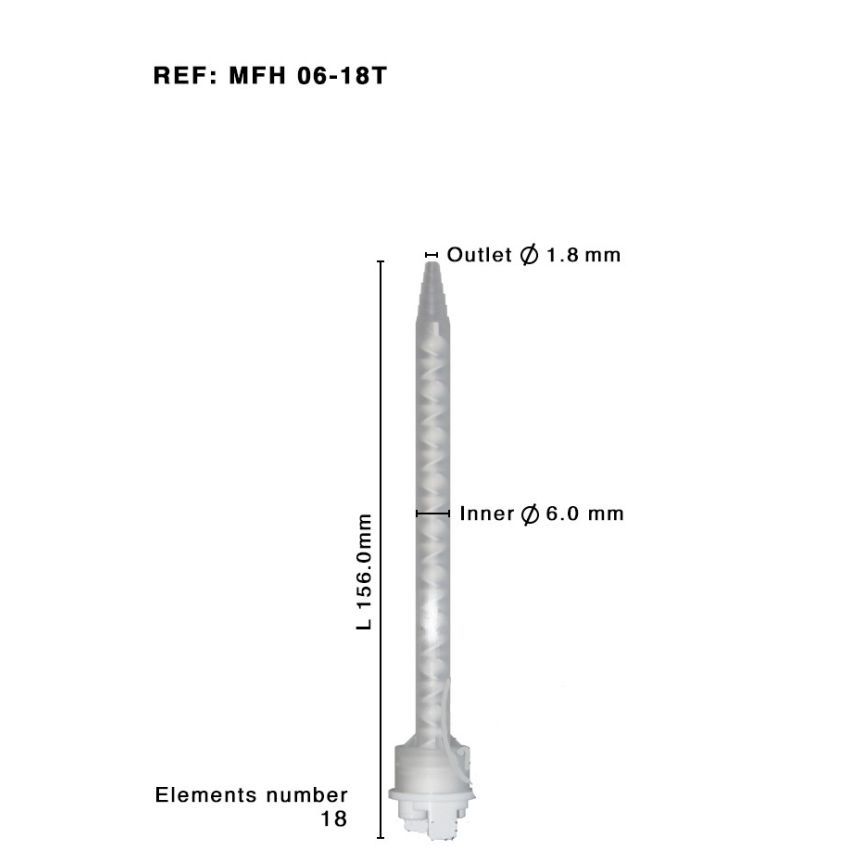 Mixer MFH 06-18T Helix, 1.1/2:1,