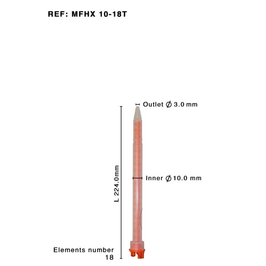 Mixer MFHX 10-18T, 4:1/10:1 Helix