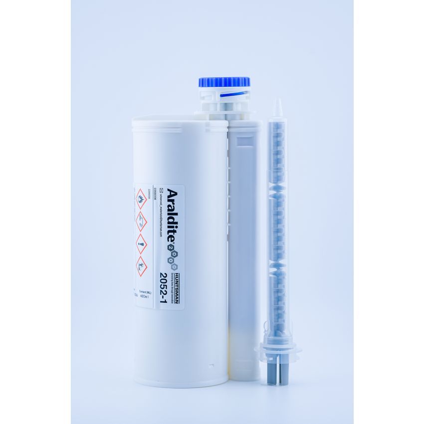 Araldite® 2052-1 480ml 2-Komponenten-Methylmethacrylatklebstoff rot hohe Beständigkeit gegen Hitze und Chemikalien