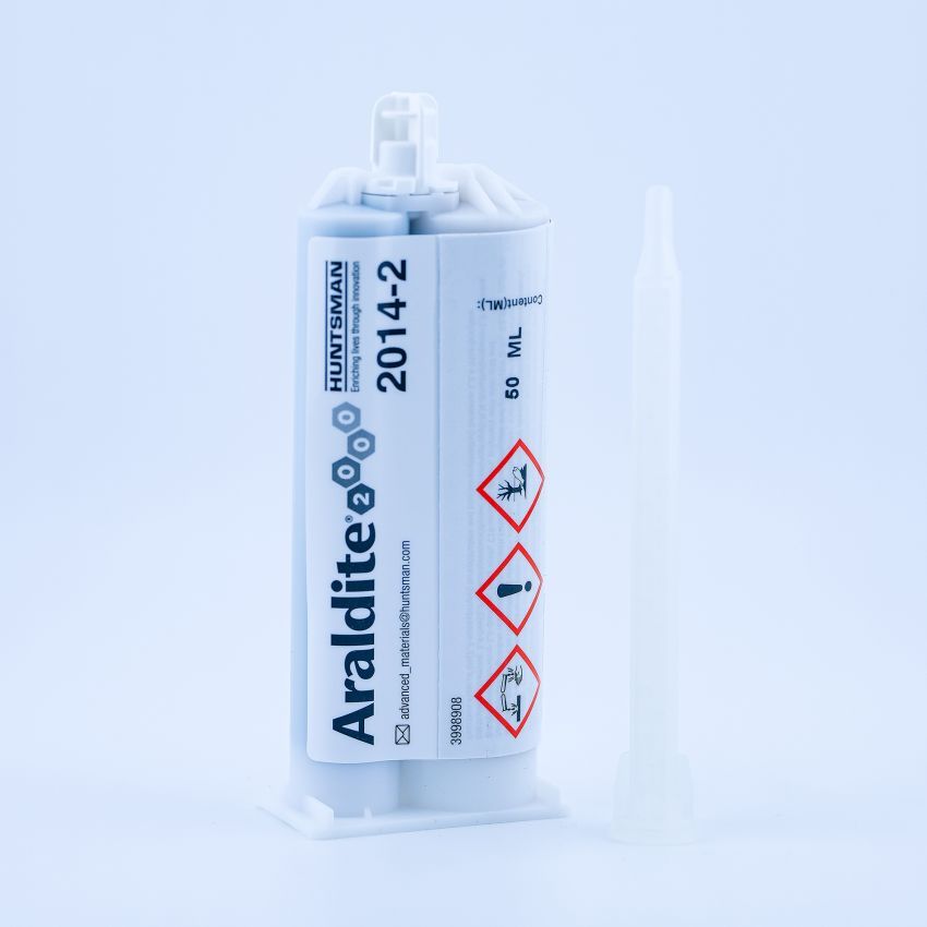 Araldite® 2014-2 50ml 2-component high-temperature epoxy adhesive gray paste with drinking water approval