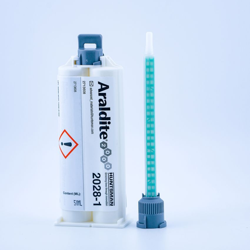 Araldite® 2028-1 50ml selbstnivellierender, hochtransparenter 2-K Polyurethanklebstoff mit schneller Aushärtung
