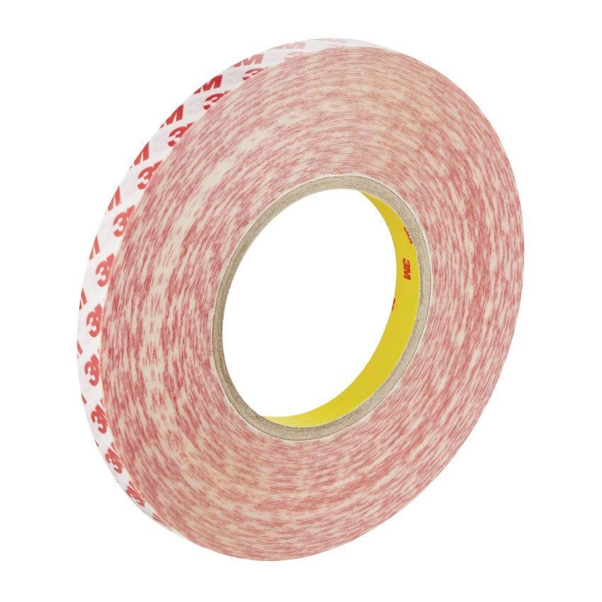 3M™ Double-sided adhesive tape GPT-020F, transparent, 19 mm x 50 m, 0.2 mm