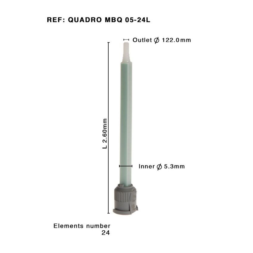 Mixer MBQ 05-24L Quadro. 1:1/2:1