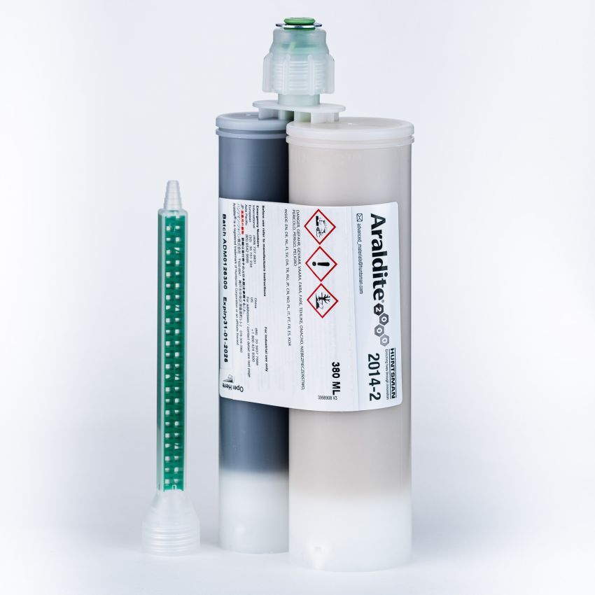 Araldite® 2014-2 380ml 2-component high-temperature epoxy adhesive gray paste